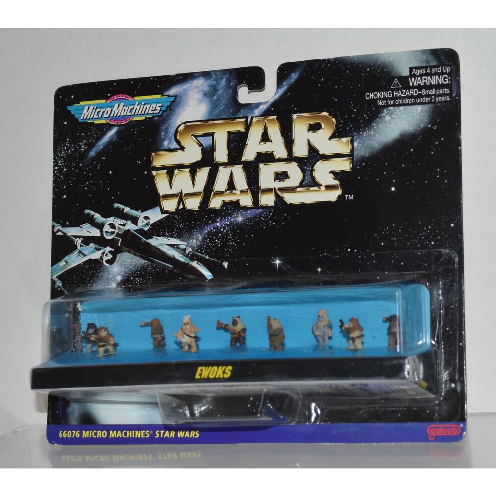 Star Wars Micro Machines Ewoks Micro Action Figure Set Galoob 66076